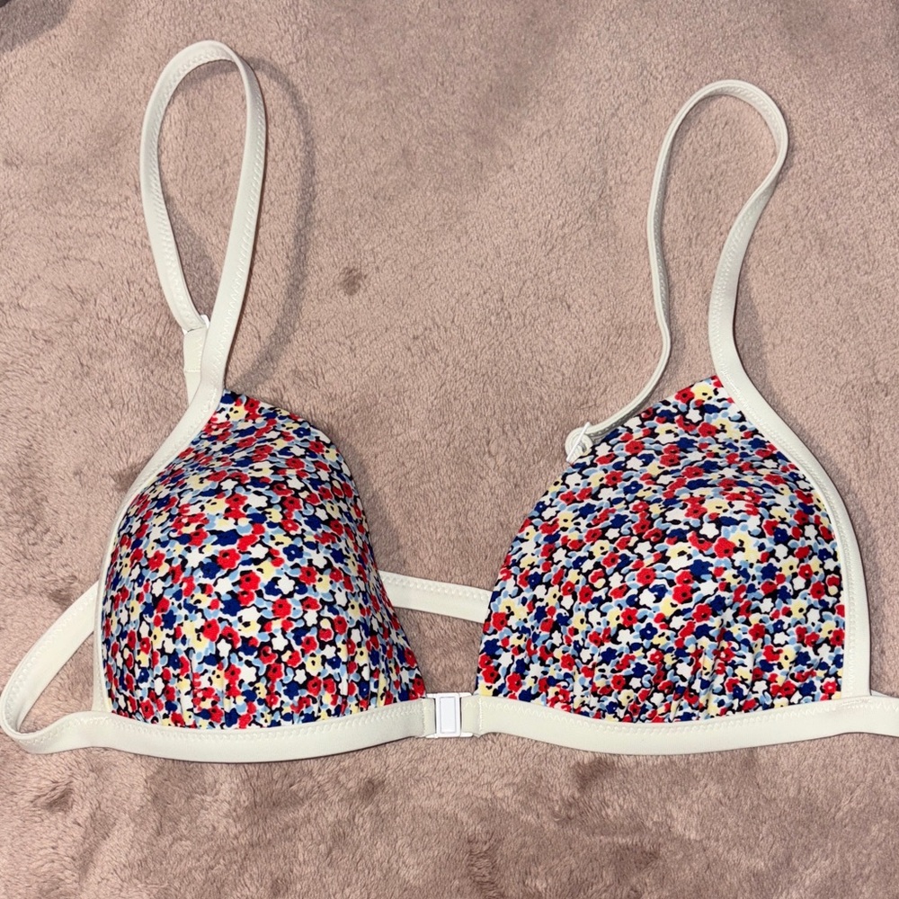 Floral Aerie Bikini Top S